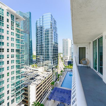 Amazing 3 Bedroom Condo At Brickell With Pool Miami Bagian luar foto